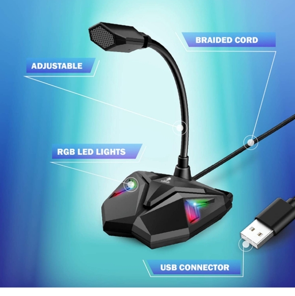 Bugha Exclusive LED Gaming Microphone for PC - Picture 2 of 8